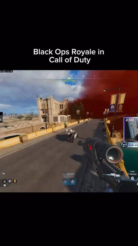 Instagram post by @andrewjrcodm for Call of Duty. Caption reads: [...] Ops Royale being available now in Call of....