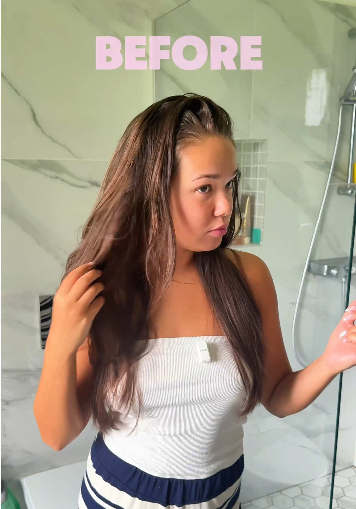 TikTok post by @itisemilijaa for Drogas Latvija. Caption reads: [...] un drogas.lv @GARNIER @Drogas Latvija....