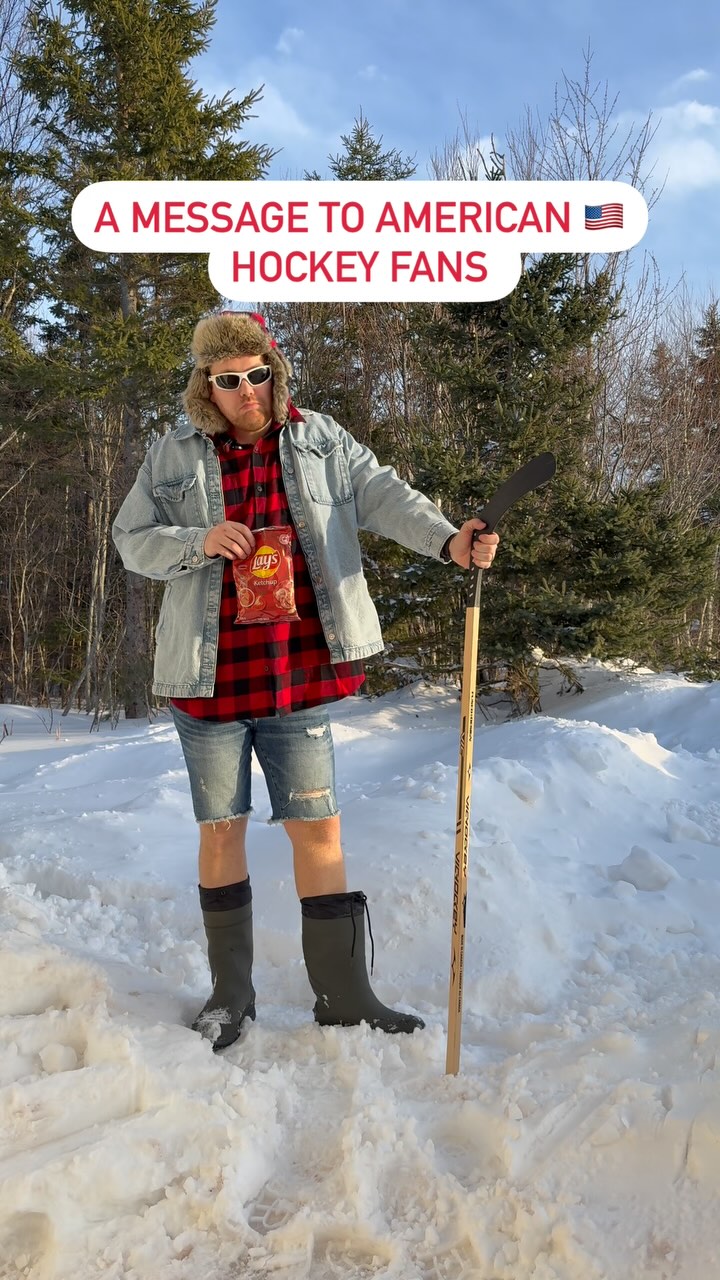 Instagram post by @keestercomedy for Lay's. Caption reads: CANADA BABY! It’s OUR game 🇨🇦🏆

Follow for more....