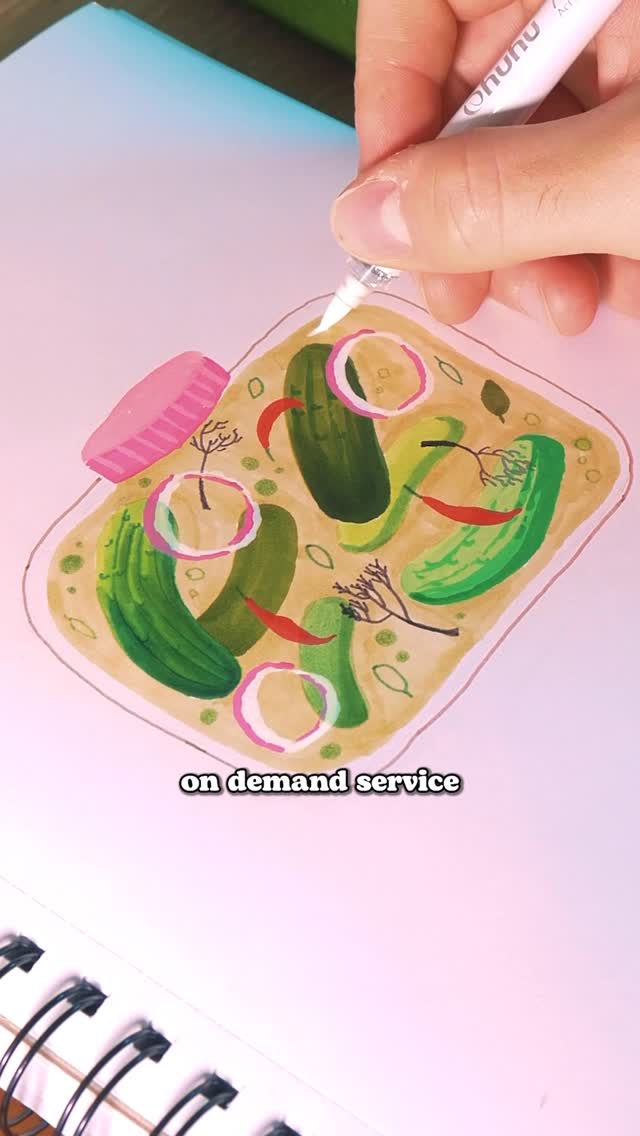 Instagram post by @lplucas for Printful. Caption reads: Having ideas for your art could be an enjoyable....