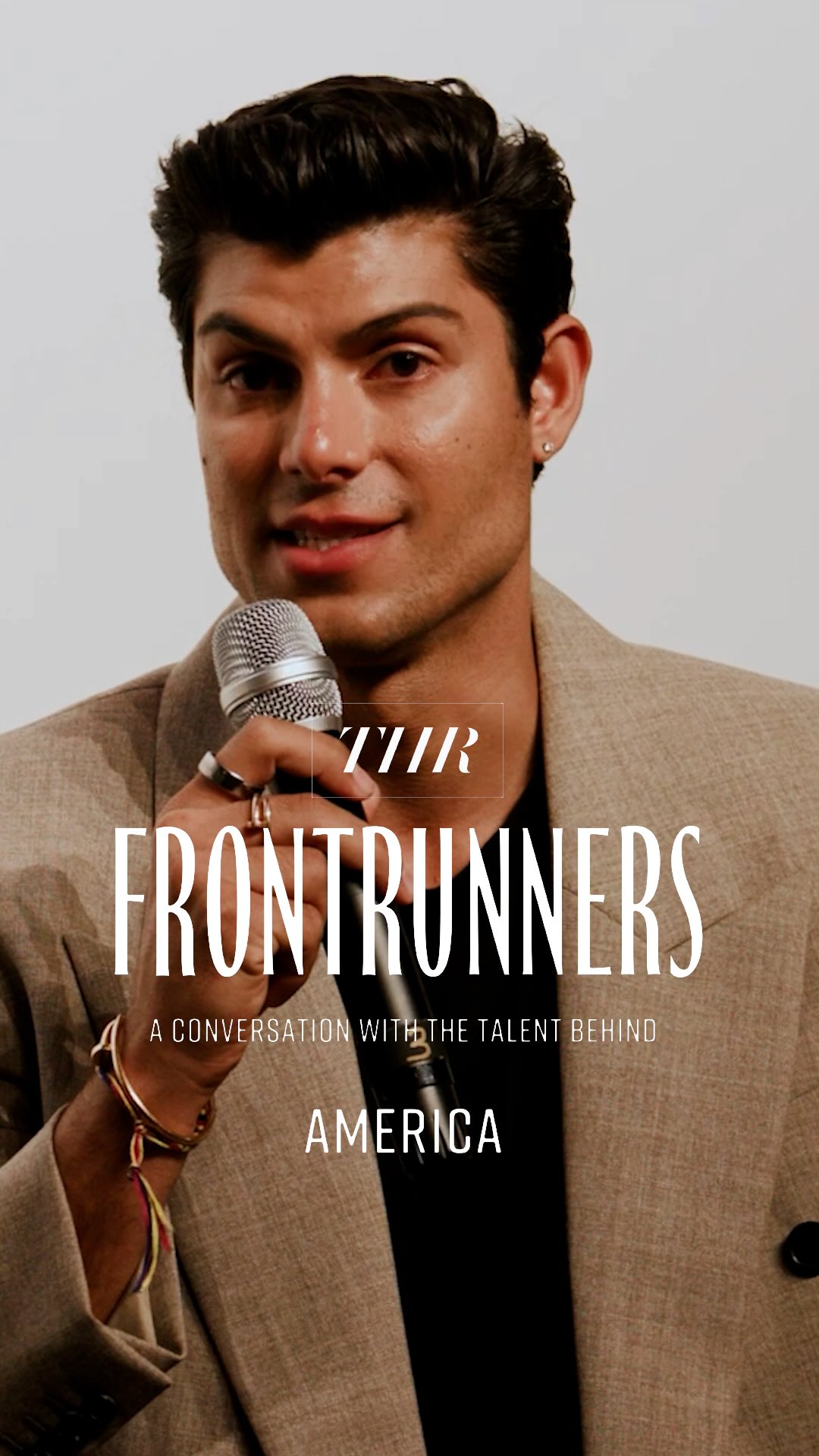 Instagram post by @castellani for Hollywood Reporter. Caption reads: #AmericaFilm director Aly Muritiba and....