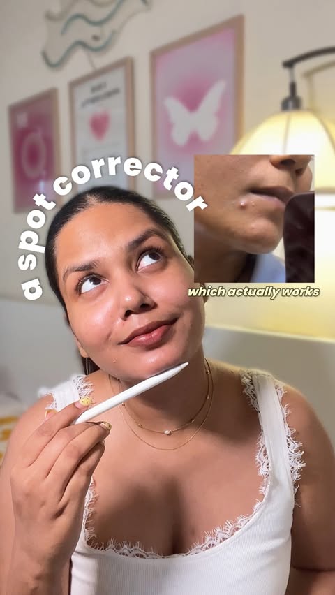 Instagram post by @who.iis.sheeee for Dermafique. Caption reads: [...] prone skin, breakouts, pimple ]....