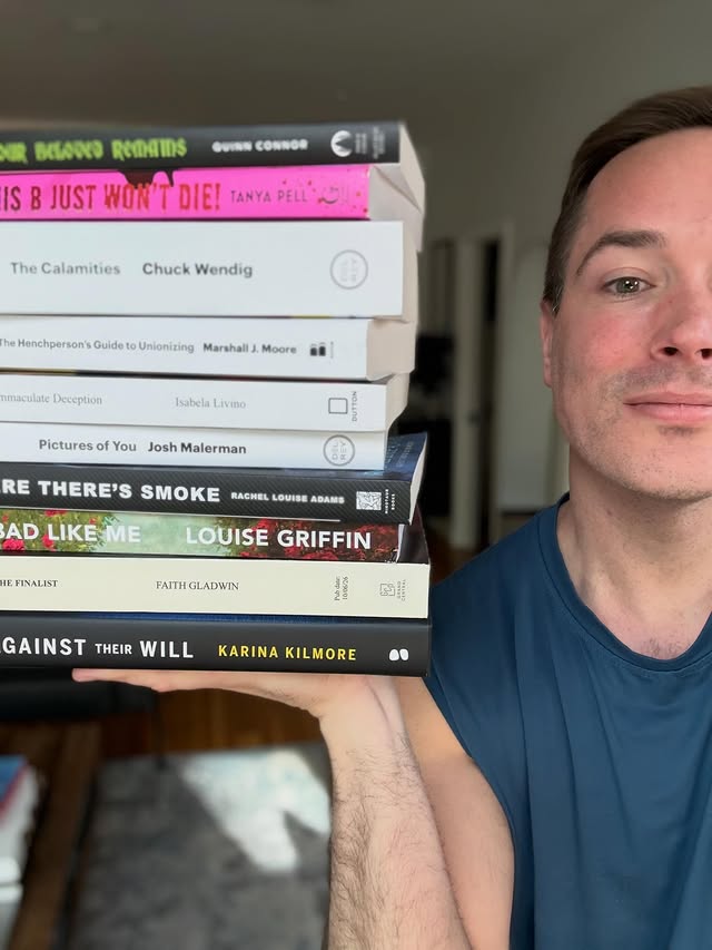 Instagram post by @scaredstraightreads for Gallery Books Group. Caption reads: 📚✨ UPCOMING RELEASES FOR YOUR TBR! ✨📚⁣ ⁣ Why is....