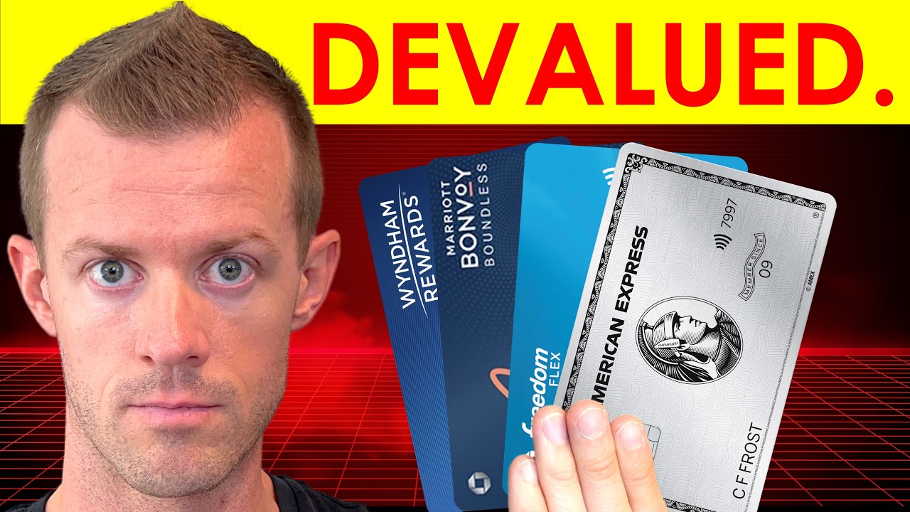 YouTube post by @markreese for Robinhood. Caption reads: BIG Credit Card Updates You Need to Know! (New....