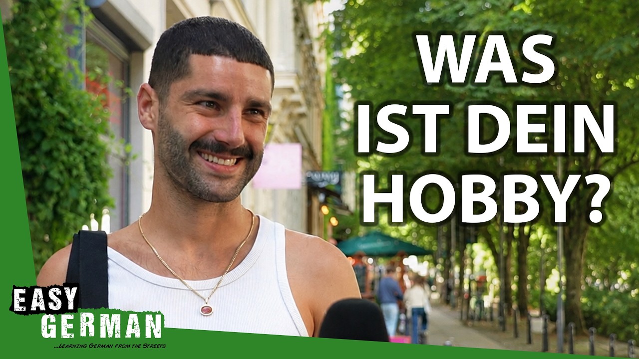 YouTube post by @EasyGerman for Lingopie. Caption reads: Learn German the fun way with Lingopie! Get your....