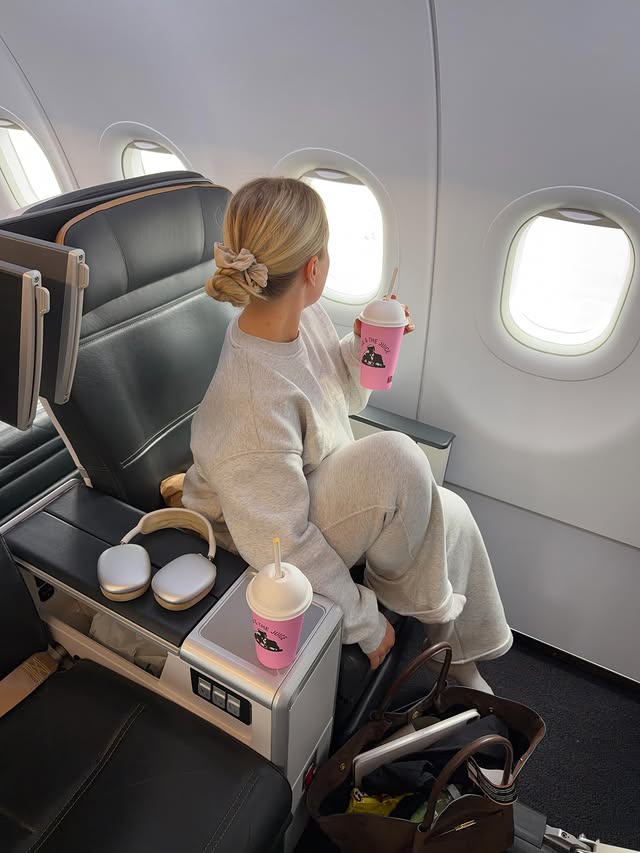 Instagram post by @amandaedins for Turkish Airlines. Caption reads: ready for takeoff <3 advertisement....