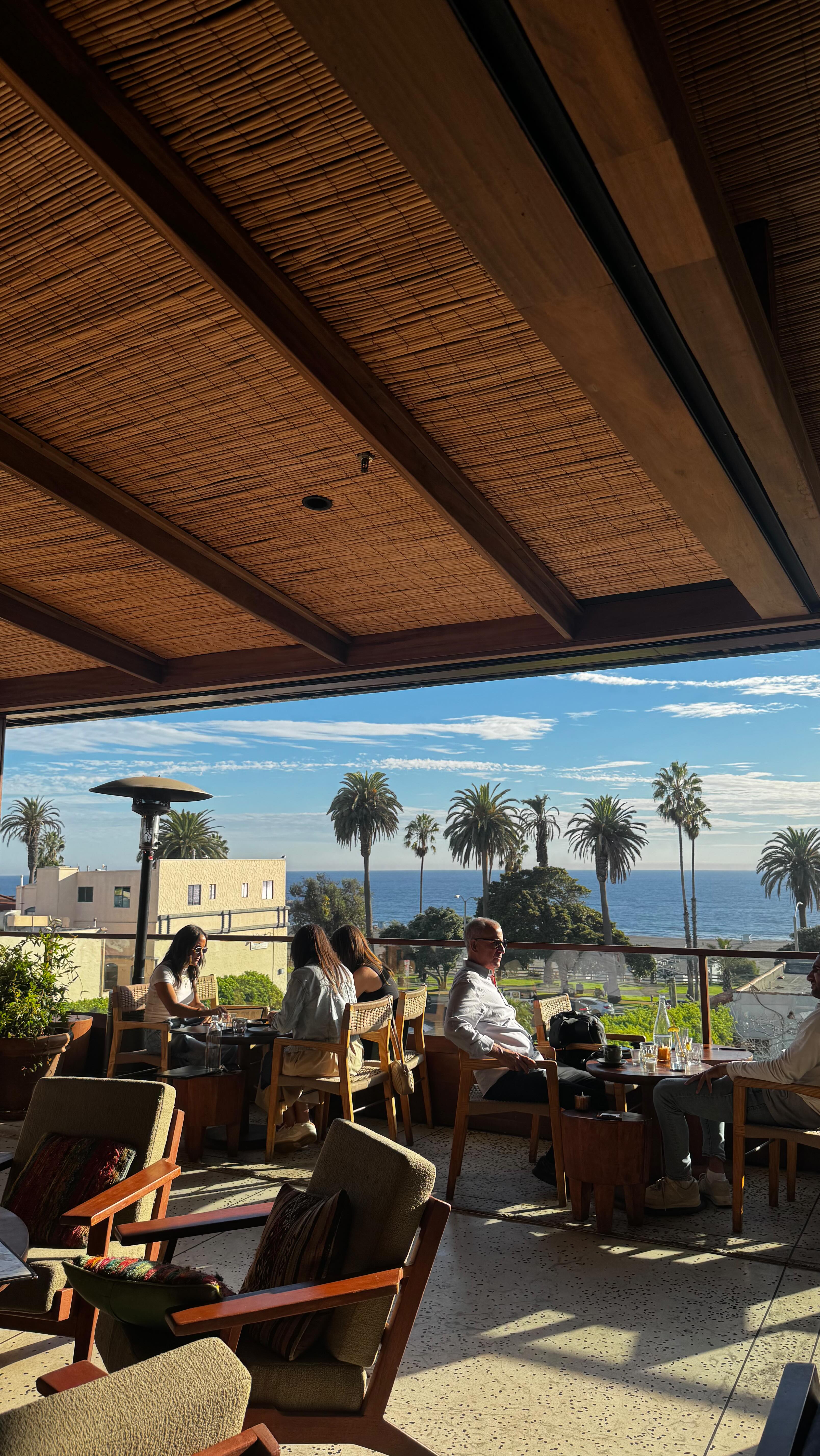 Instagram post by @bellamolony for OpenTable. Caption reads: [...] happy hour table on a whim is with....