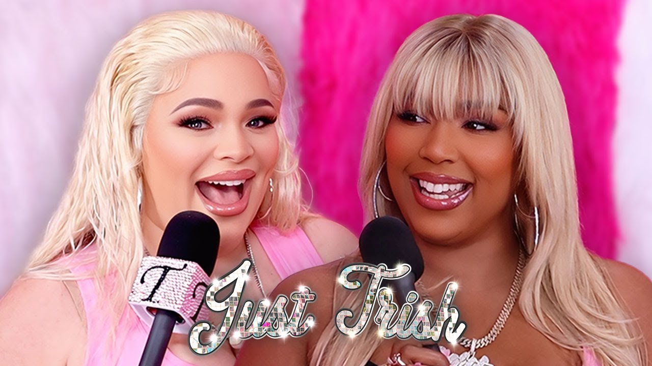 YouTube post by @justtrishpodcast for Home Chef. Caption reads: Lizzo Opens Up About Her Weight Loss Journey &....