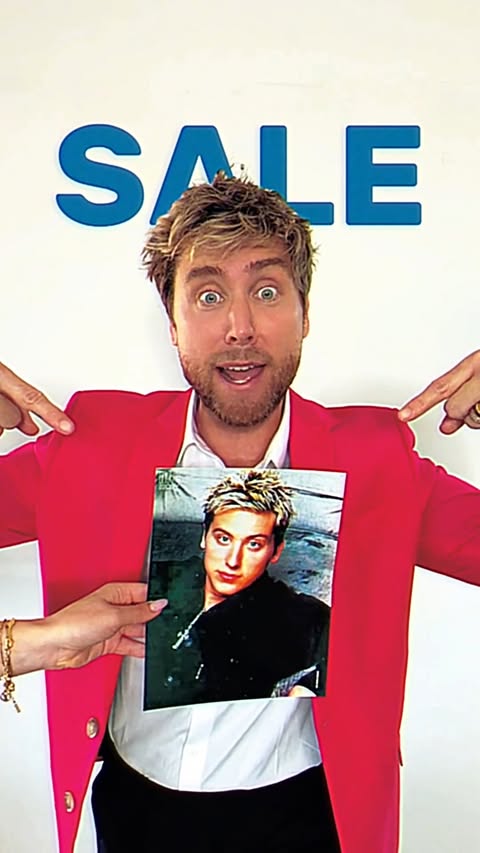 Instagram post by @lancebass for Bath & Body Works. Caption reads: #Ad Rise and shine because the Semi-Annual Sale is....