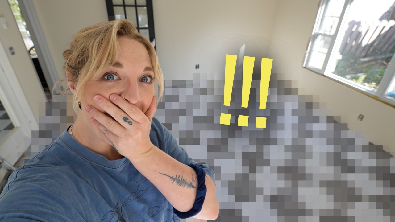 YouTube post by @diyinprogress for ISOtunes. Caption reads: This Flooring Install Changed Everything!.