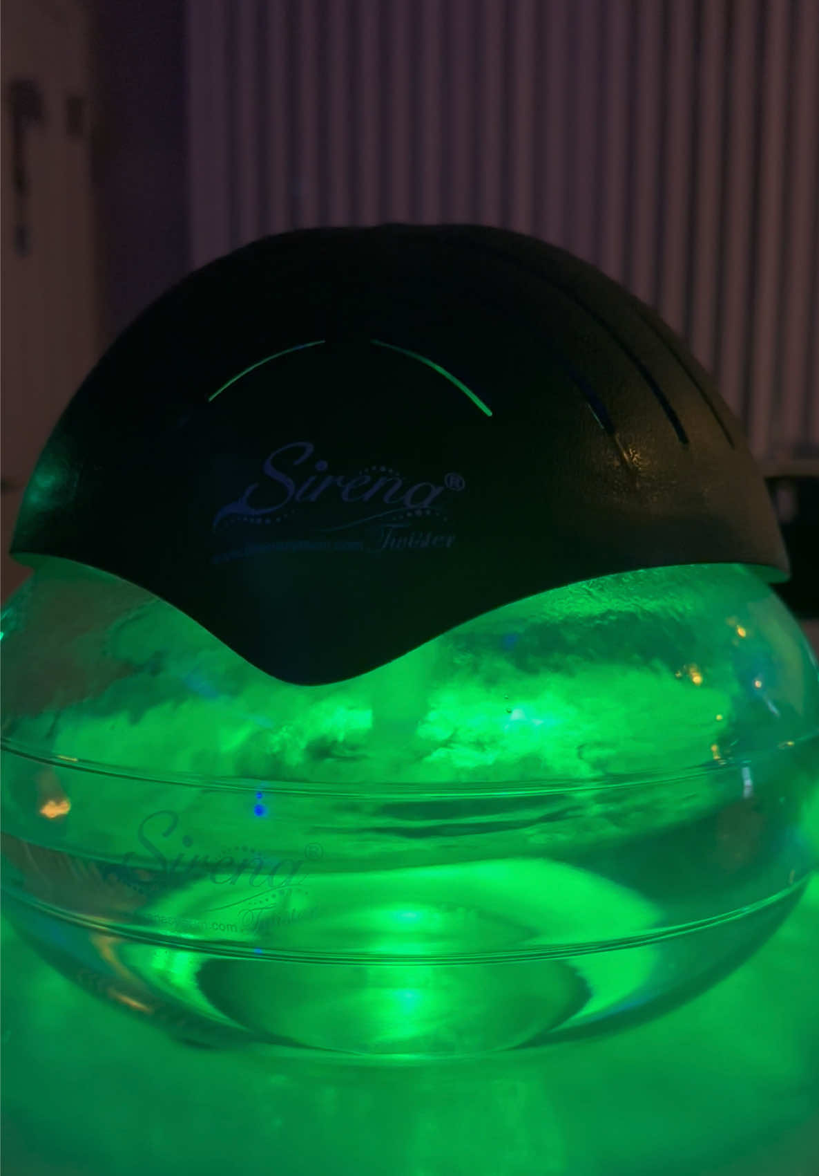 TikTok post by @ni2maiya for Sirena Inc. Caption reads: @Sirena Inc #positiveenergy #airpurifier [...].