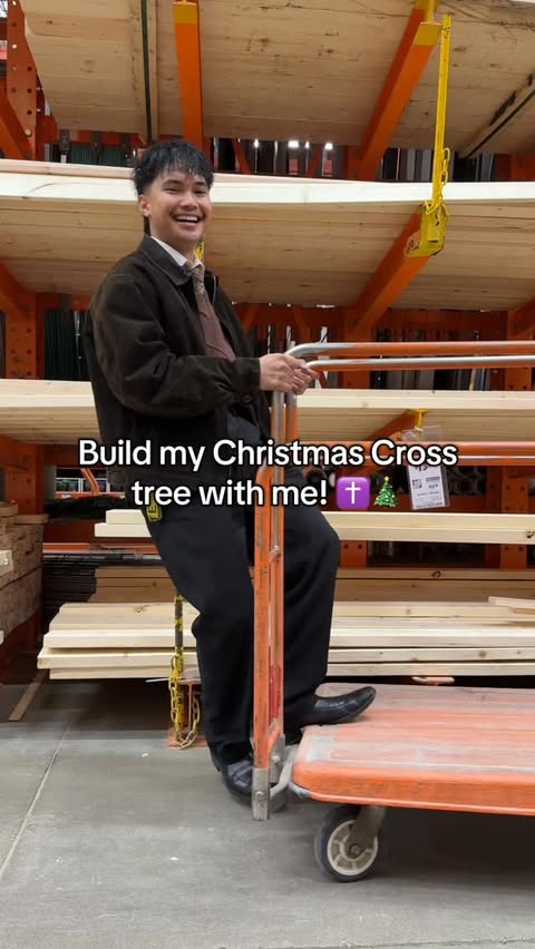 Instagram post by @lancedugay for Balsam Hill. Caption reads: Jesus is the true reason for the season. ✝️🎄....