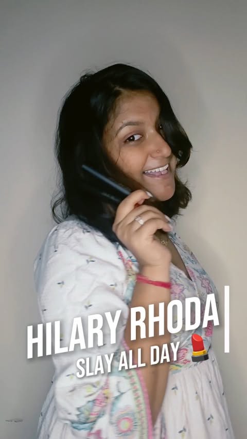 Instagram post by @akriti_anushka1 for Hilary Rhoda Cosmetics. Caption reads: “Comment for LINK" #CelebrityGlow #GlowOnABudget....