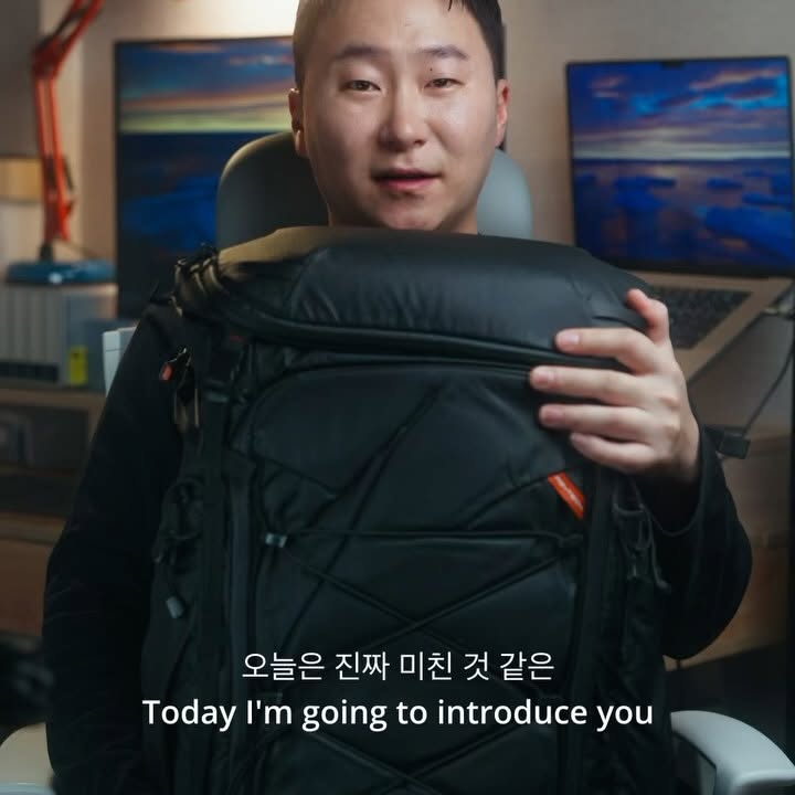 Instagram post by @pgytech.kr for PGYTECH. Caption reads: yemni x PGYTECH

#제품협찬 
오랜만에 리뷰킹 옘니 인사 올립니드아!....