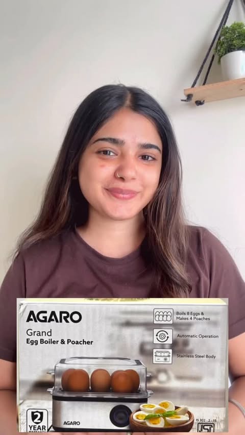Instagram post by @yummy____foodie for AGARO Lifestyle. Caption reads: [...] #agaro #collaboration #puneblogger....
