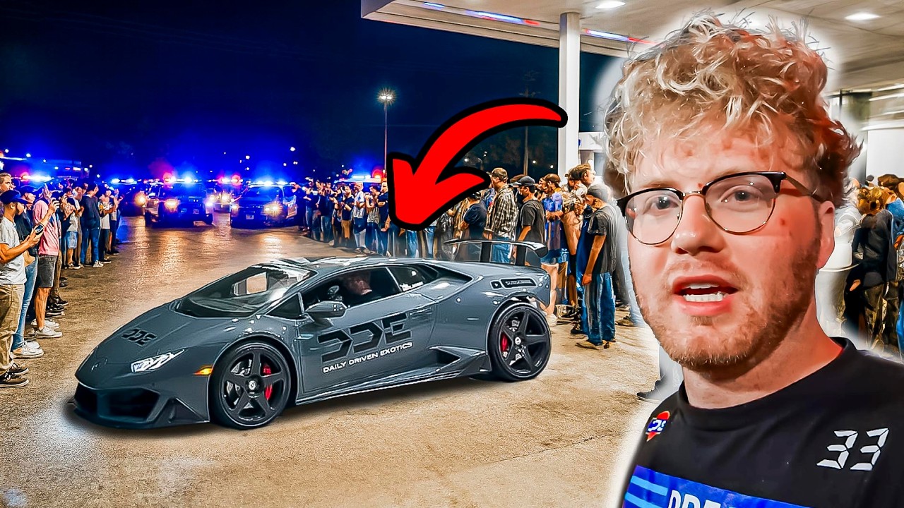 YouTube post by @DailyDrivenExotics for ROKFORM. Caption reads: TRAGIC END OF SLAMMEDENUFF GATLINBURG *MAJOR....