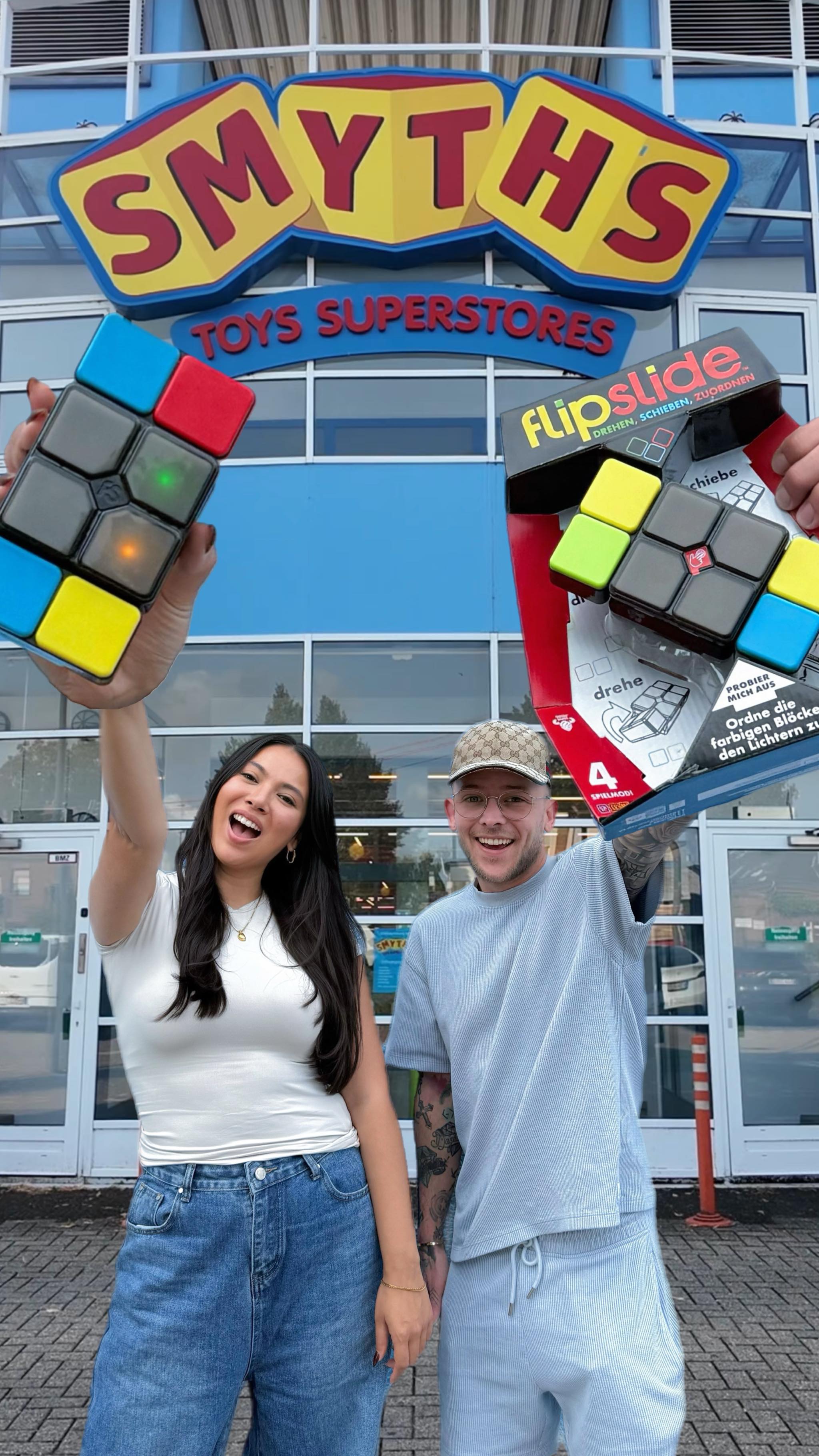 Instagram post by @dave_mps for Moose Toys. Caption reads: Anzeige | Das letzte Flipslide?! Dann heißt es....