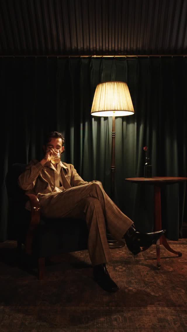 Instagram post by @stuccigus for AMIRI. Caption reads: [...] quality moments, made possible by @amiri....