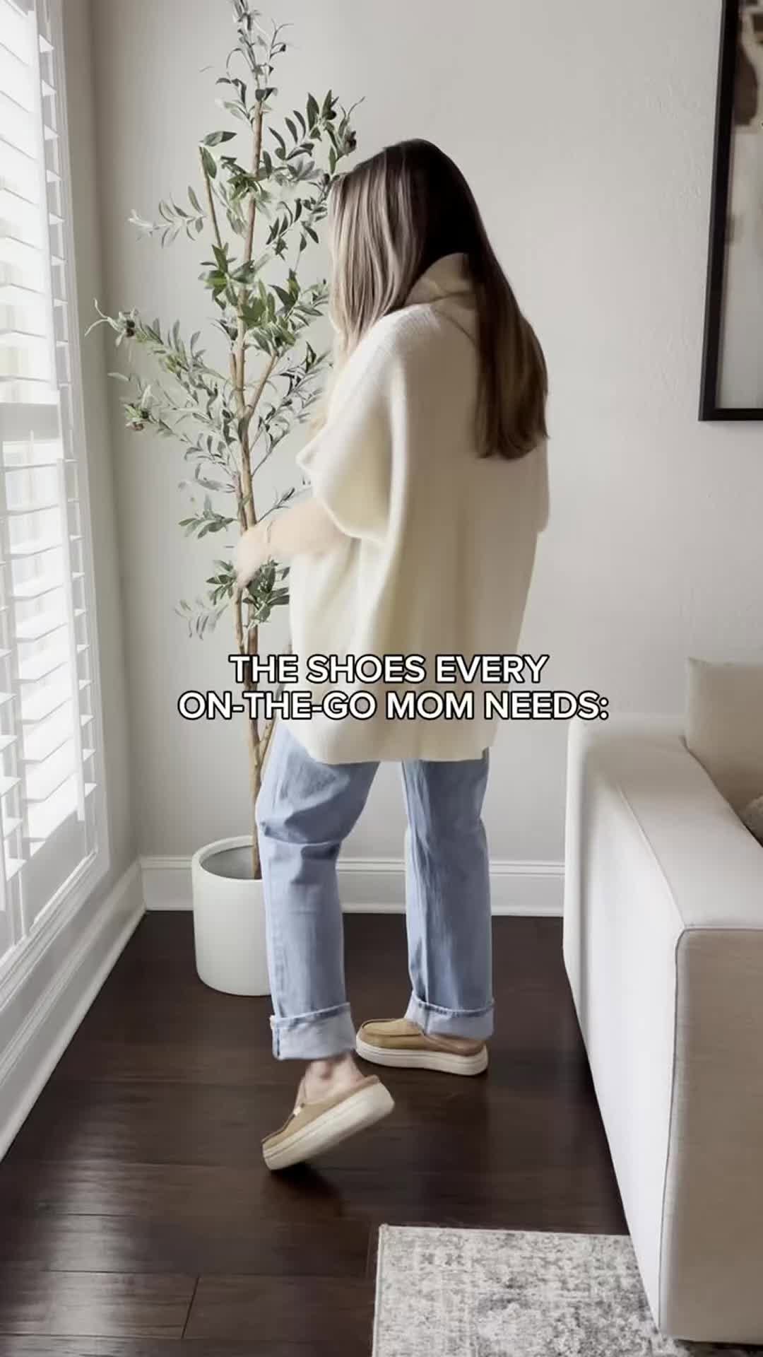 Instagram post by @lauraelizabethgraham for Rack Room Shoes. Caption reads: HEYDUDE's next innovation in on-the-go comfort:....