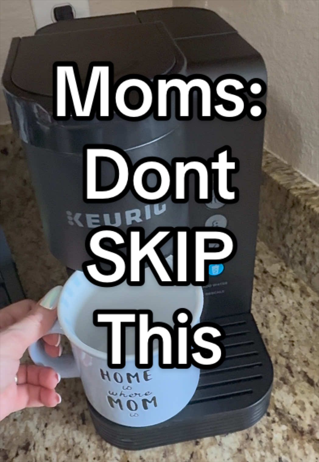TikTok post by @lauren_rn1234 for ACTIVE. Caption reads: [...] #momhacks #morningroutine #momtips....