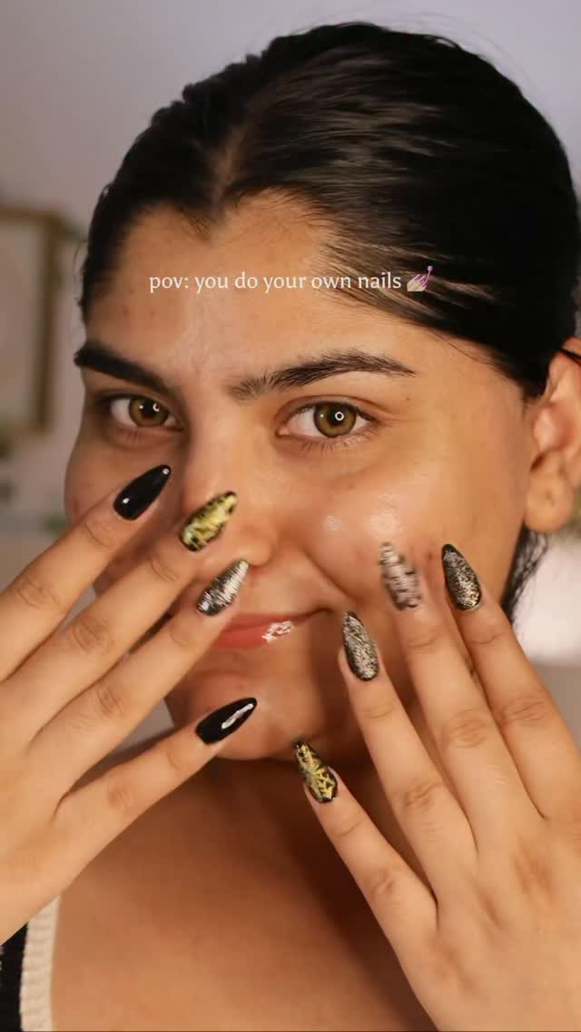 Instagram post by @deepika_jaskirat_ for BeetlesGelPolish. Caption reads: Always my favourite @beetlesgelpolish....