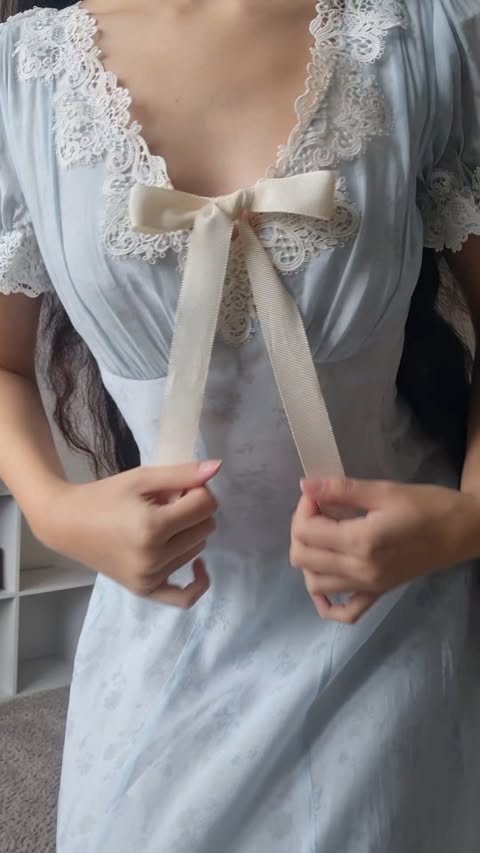 Instagram post by @lunamyosotis for LaceMade. Caption reads: Alice or maybe Sophie ? 🐰👒 @lacemadeofficial....