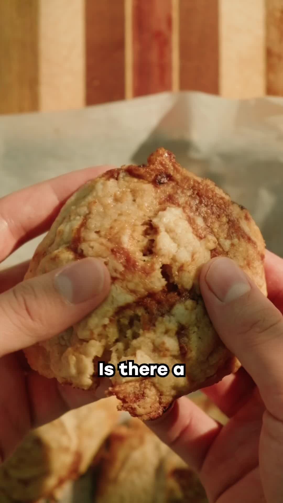 TikTok post by @senyaigrubs for Danish Creamery. Caption reads: Testing 1 vs. 12 vs. 24 cookies so you don’t have....