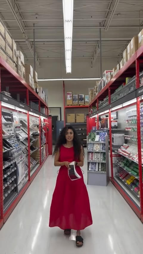 Instagram post by @thesandylion for Staples. Caption reads: [...] are my top 5 classroom must-haves from....