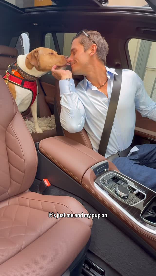 Instagram post by @antoni for BMW USA. Caption reads: #ad | summer calls for road trips. and with the....