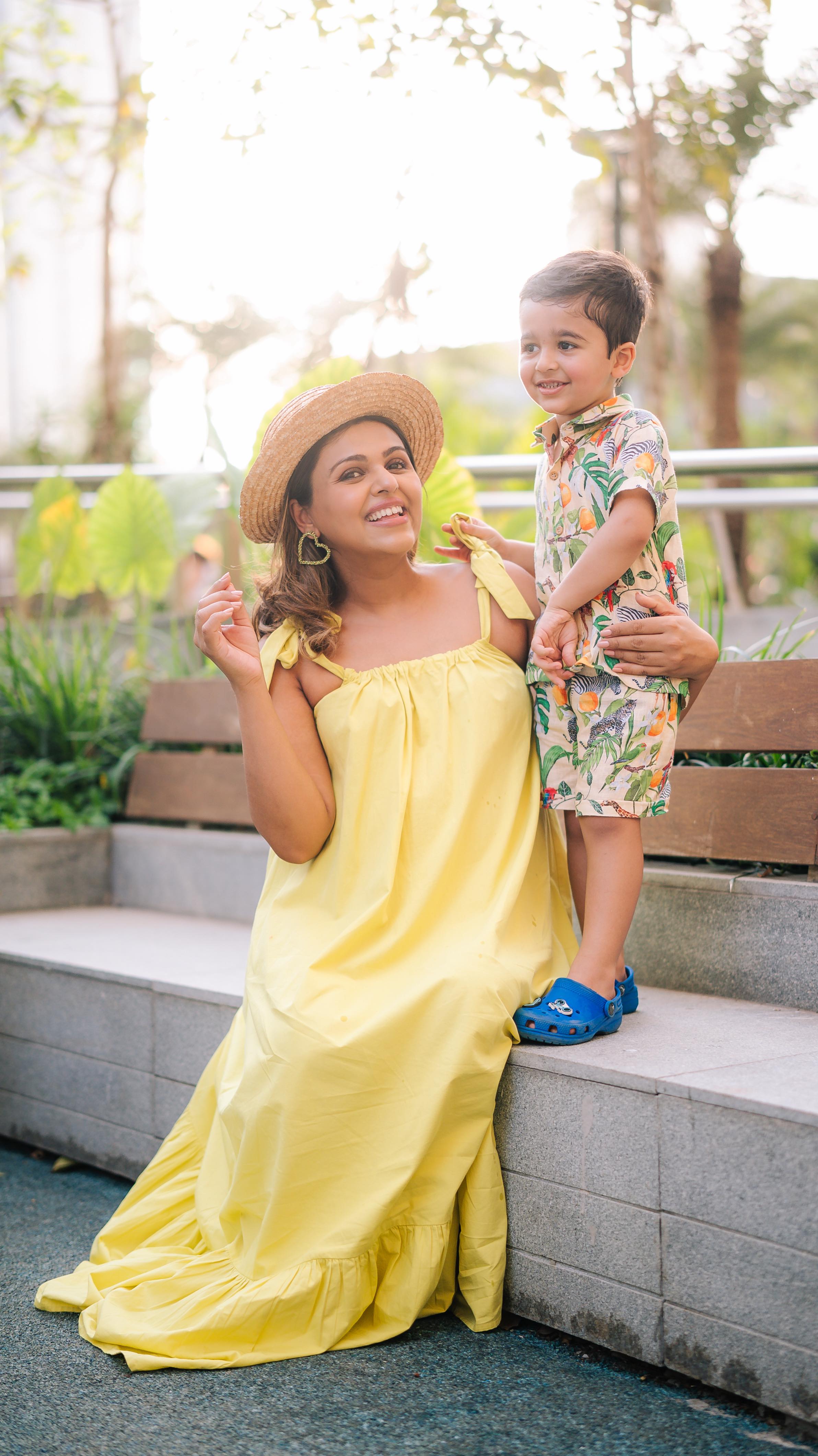 Instagram post by @theimagecode for Nykaa Fashion. Caption reads: Summer playdates, but make them stylish....