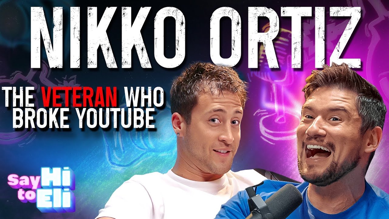 YouTube post by @sayhitoelishow for GhostBed. Caption reads: I QUIT a Top Secret Agency to Chase Comedy Gold -....