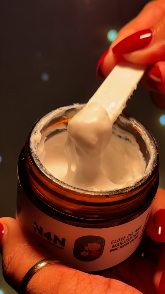 Instagram post by @__roshni.__ for Nature4Nature Beauty. Caption reads: Meet My Skin's Secret Super Star!✨

Nourish your....