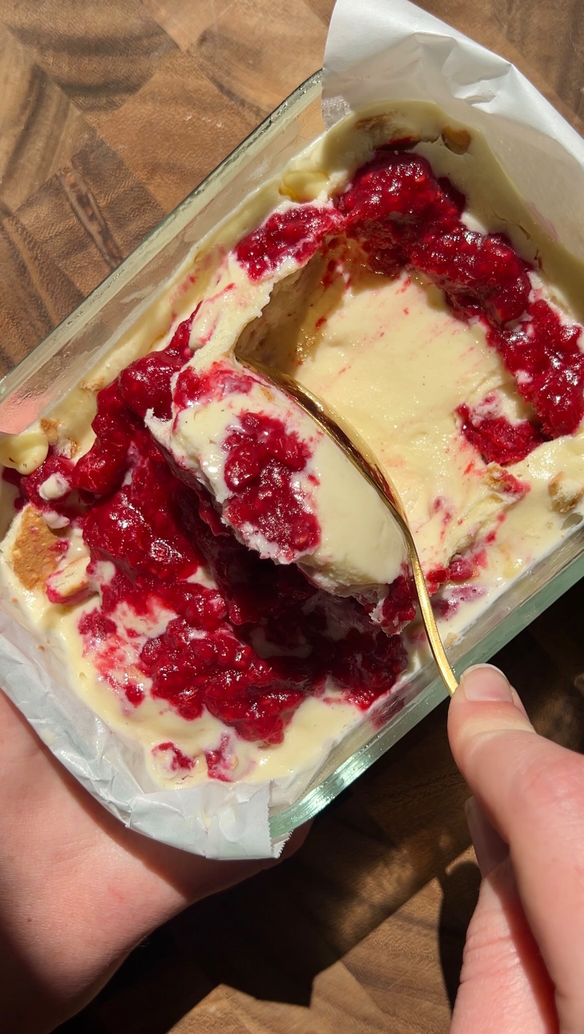 Instagram post by @kizactivelife for True Protein. Caption reads: Protein ice cream 🍨✨💗

Ingredients: 
250ml full....