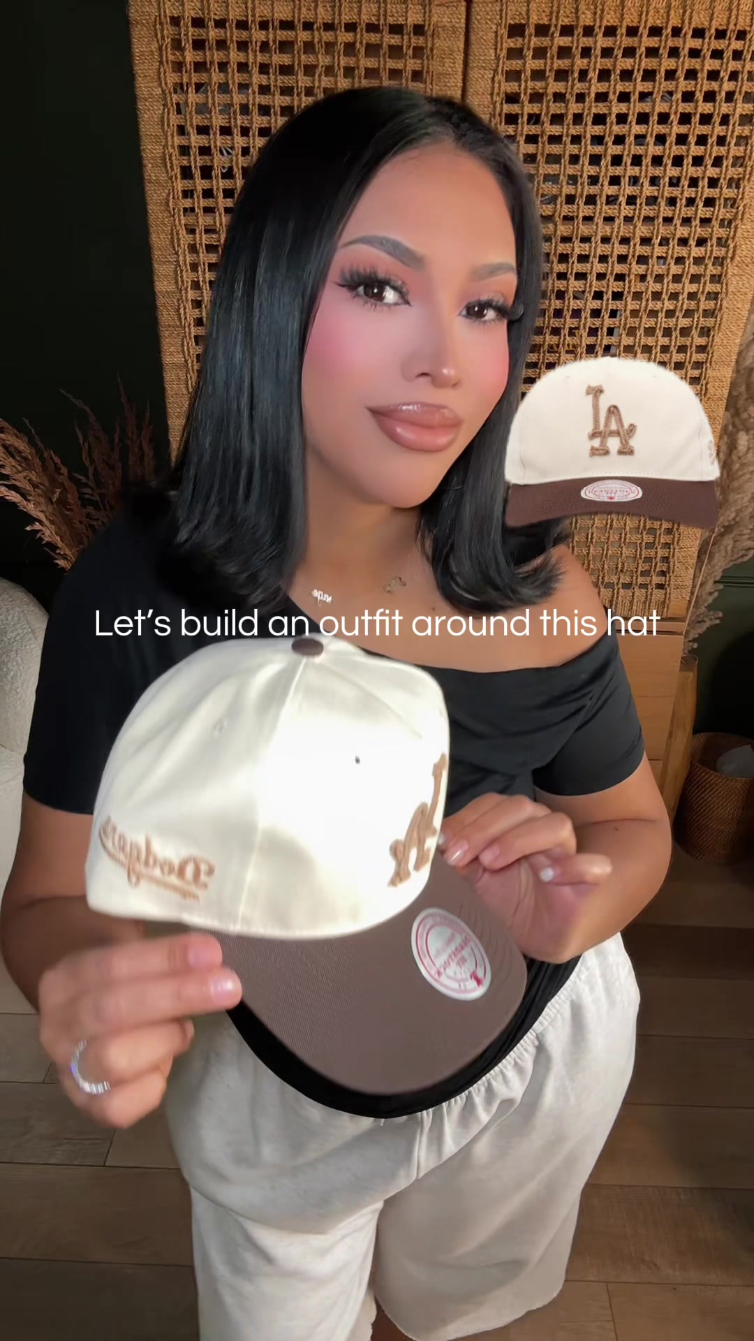 TikTok post by @daisyindesign for Culture Kings. Caption reads: [...] Use discount code DAISY 🤎 @Culture Kings....
