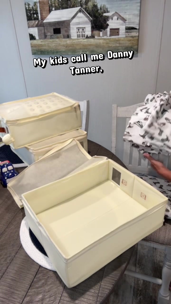 TikTok post by an influencer for TAYTUU. Caption reads: [...] #BeddingStorage @TAYTUU.
