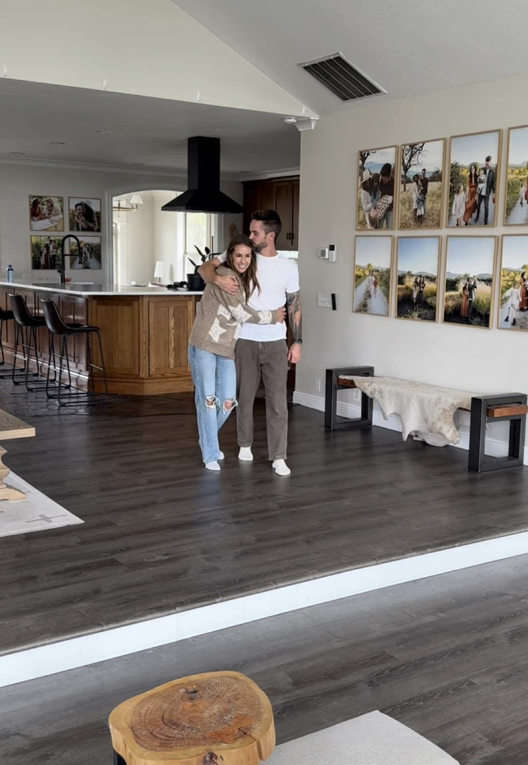 TikTok post by @dadsocial for Lysol. Caption reads: [...] to get ready for company. That’s where....