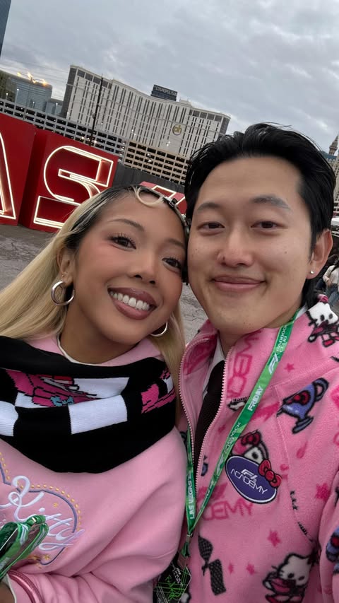 Instagram post by @davidsuhphoto for Hello Kitty. Caption reads: Cheers to Team @hellokitty and congrats on the....