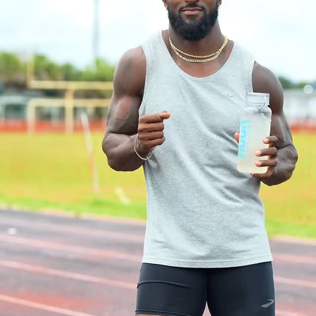 Instagram post by @jahdy_p for Nuun Hydration. Caption reads: Run into summer with @nuunhydration....