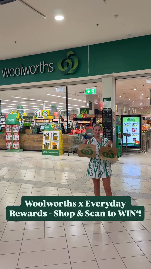 Instagram post by @my_familyeats for Everyday Rewards. Caption reads: Shop, scan your card, and you could win instantly....