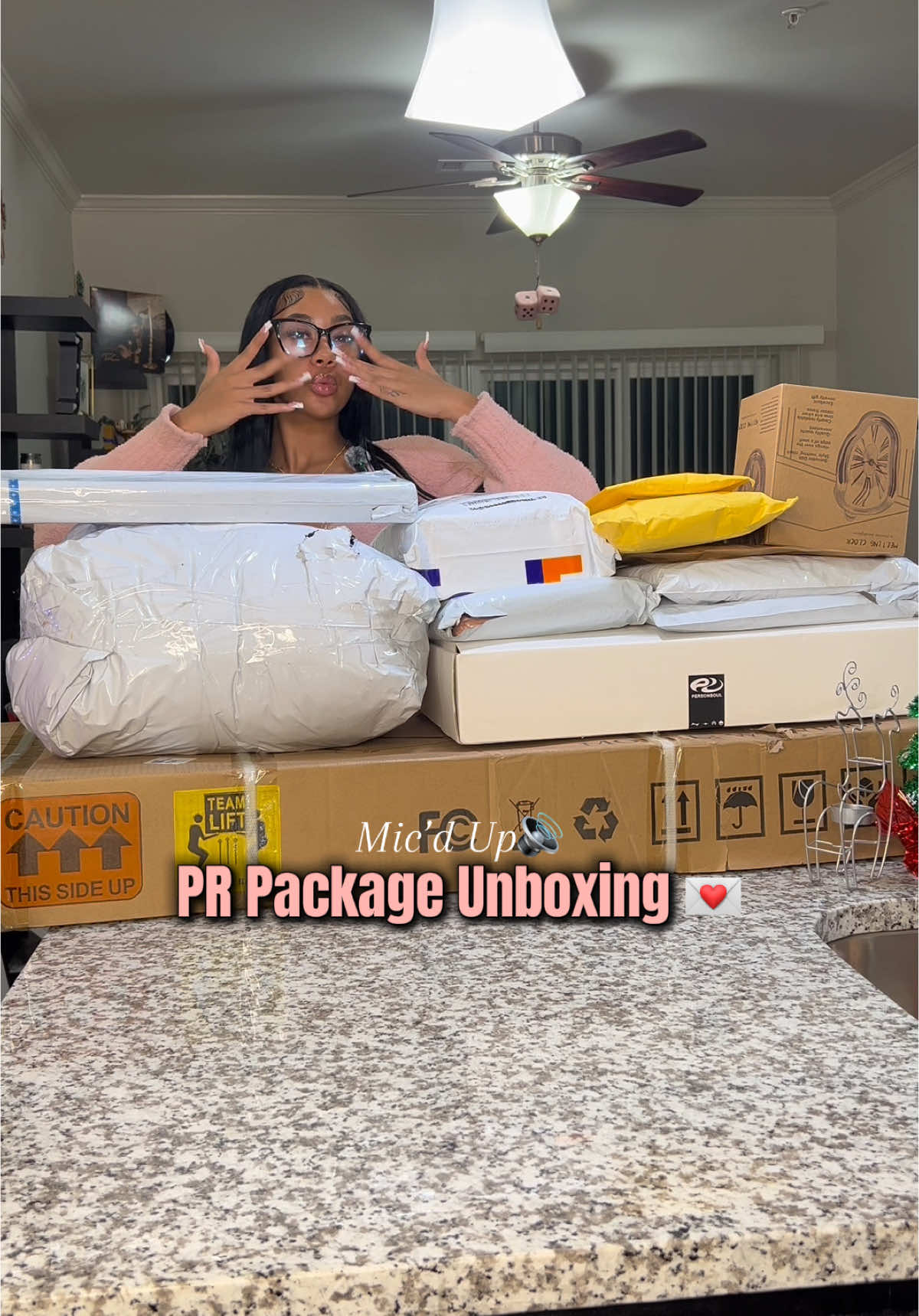 TikTok post by @jamyahxleigh for Personsoul. Caption reads: [...] ft.@Fenty Beauty  @Wellfit fitness....