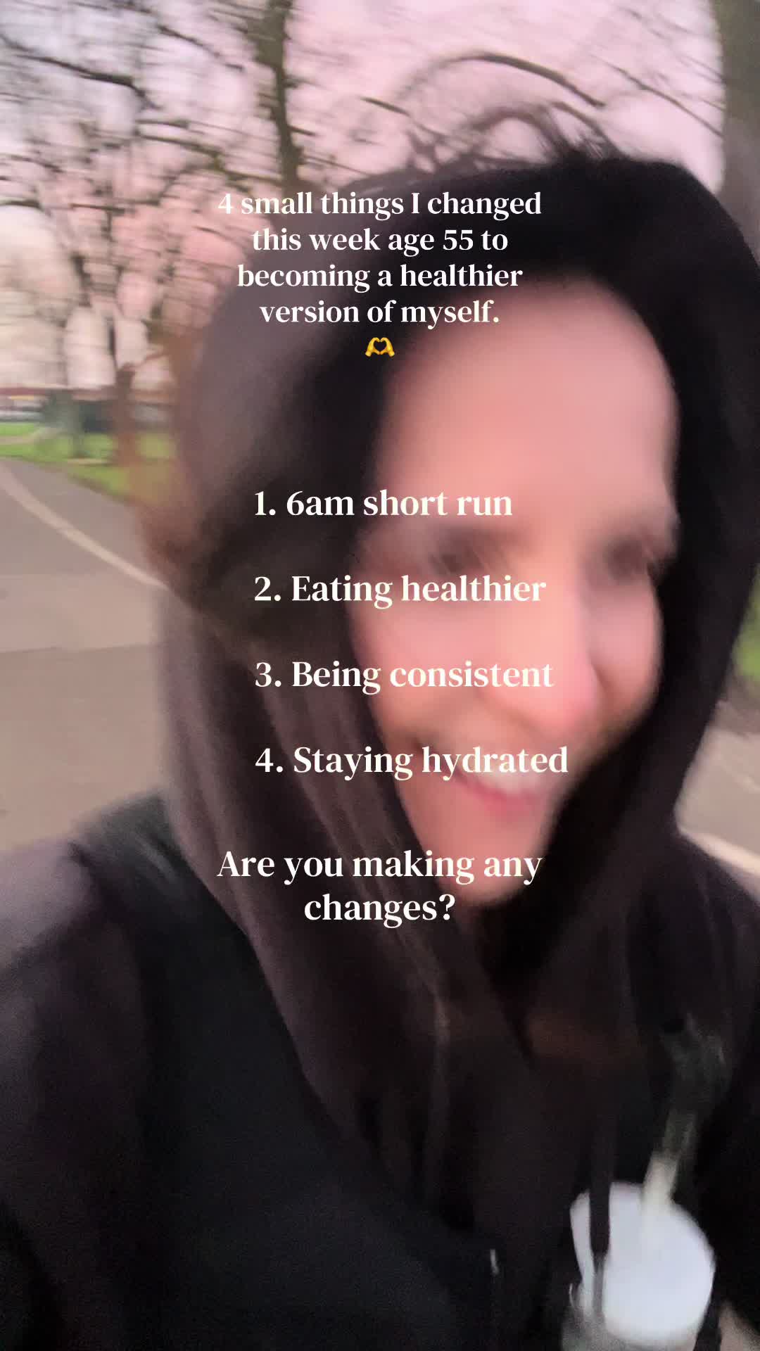 TikTok post by @susielou70 for Free Soul. Caption reads: [...] #positivity #routine #selfcare @Free Soul.