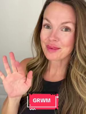 TikTok post by @coachjenna1 for MAKE Beauty. Caption reads: [...] #grwm #over40 @tarte cosmetics @Shop MAKE....