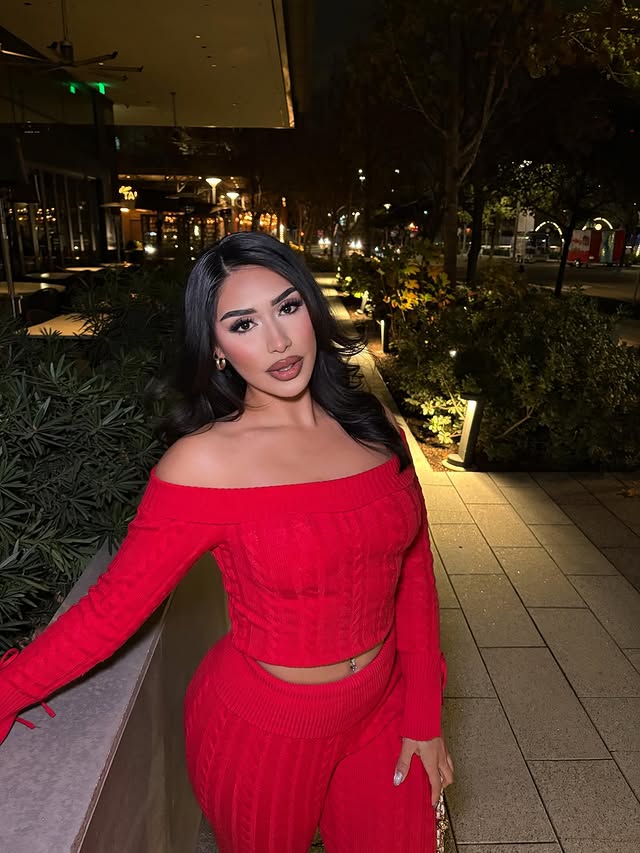 Instagram post by @ale00chavez for Fashion Nova. Caption reads: Hearts On Deck.. ❤️‍🔥
 @fashionnova 
 & On your....