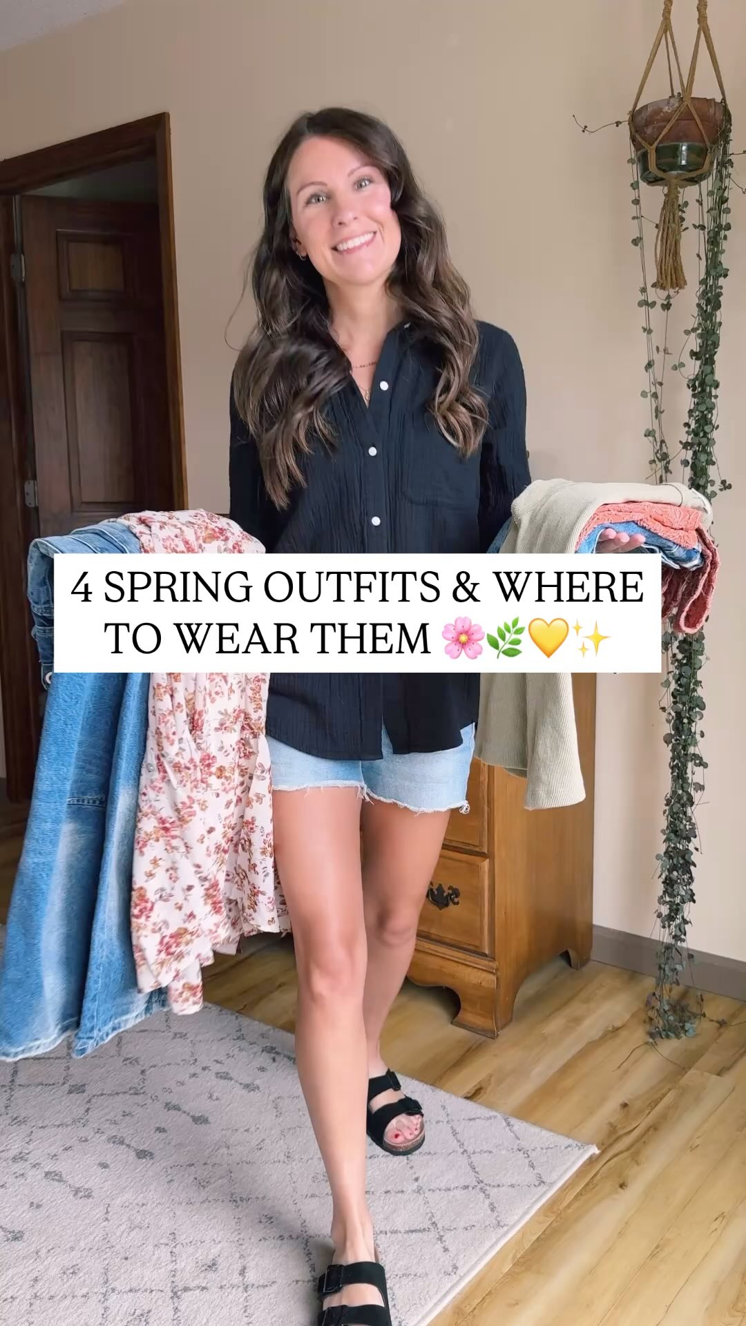 Instagram post by @marissawearsanoutfit for Bohme. Caption reads: spring has sprung 🌸🌿🌼✨ @shopbohme recently sent....