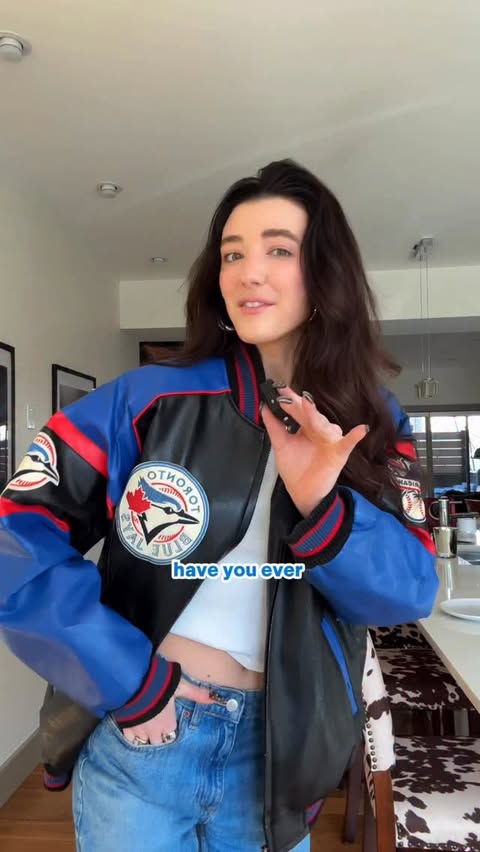 Instagram post by @andie.jey for Rogers. Caption reads: [...] EVER WANTED TO OWN THE @BLUEJAYS? Well,....