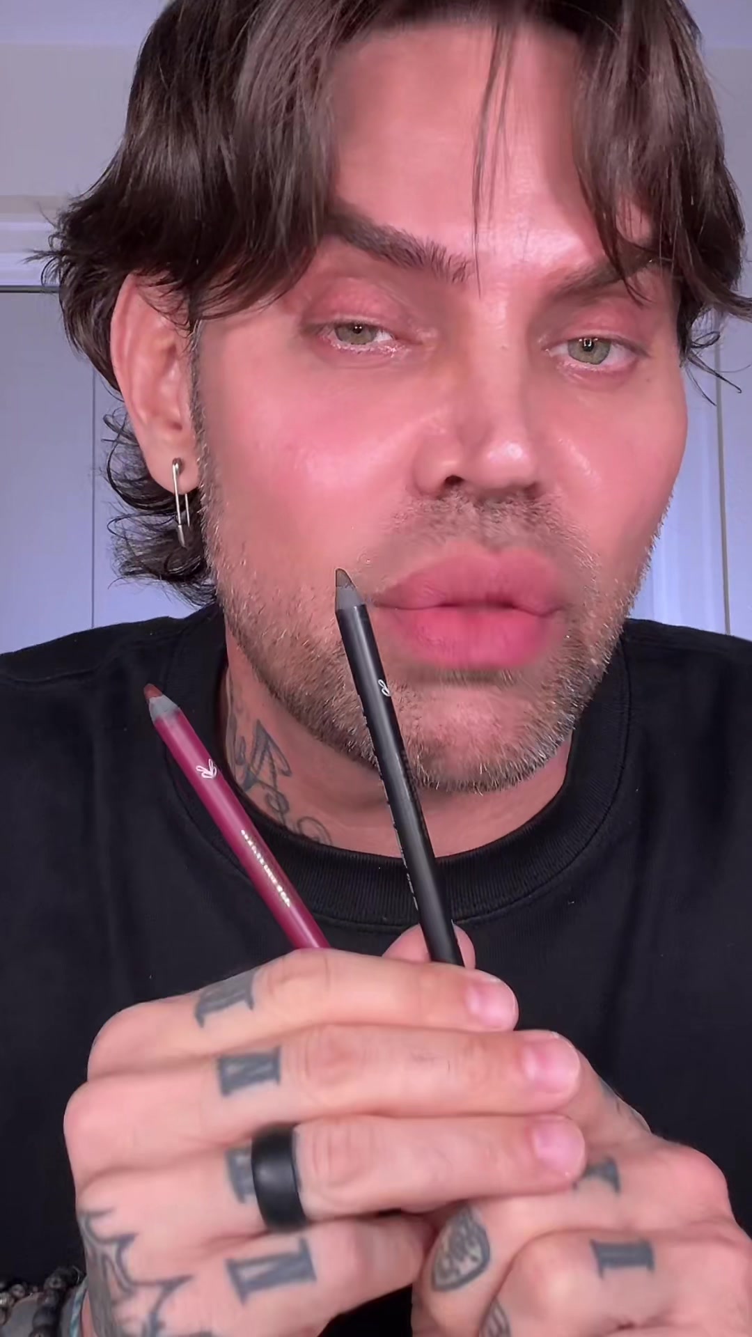 TikTok post by @callher6 for Blend Bunny Cosmetics. Caption reads: [...] In Every Color Imaginable !! @Blend Bunny....