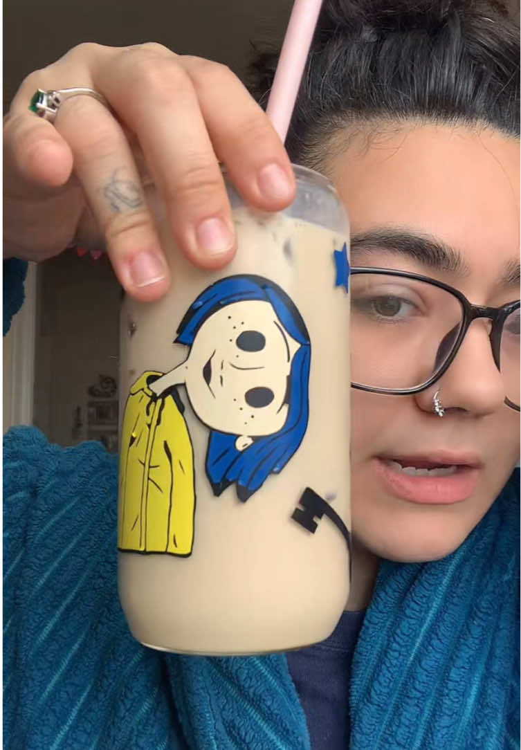 TikTok post by @slaybymila for Javy Coffee. Caption reads: I’ve been having @Javvy Coffee Mocha coffee....