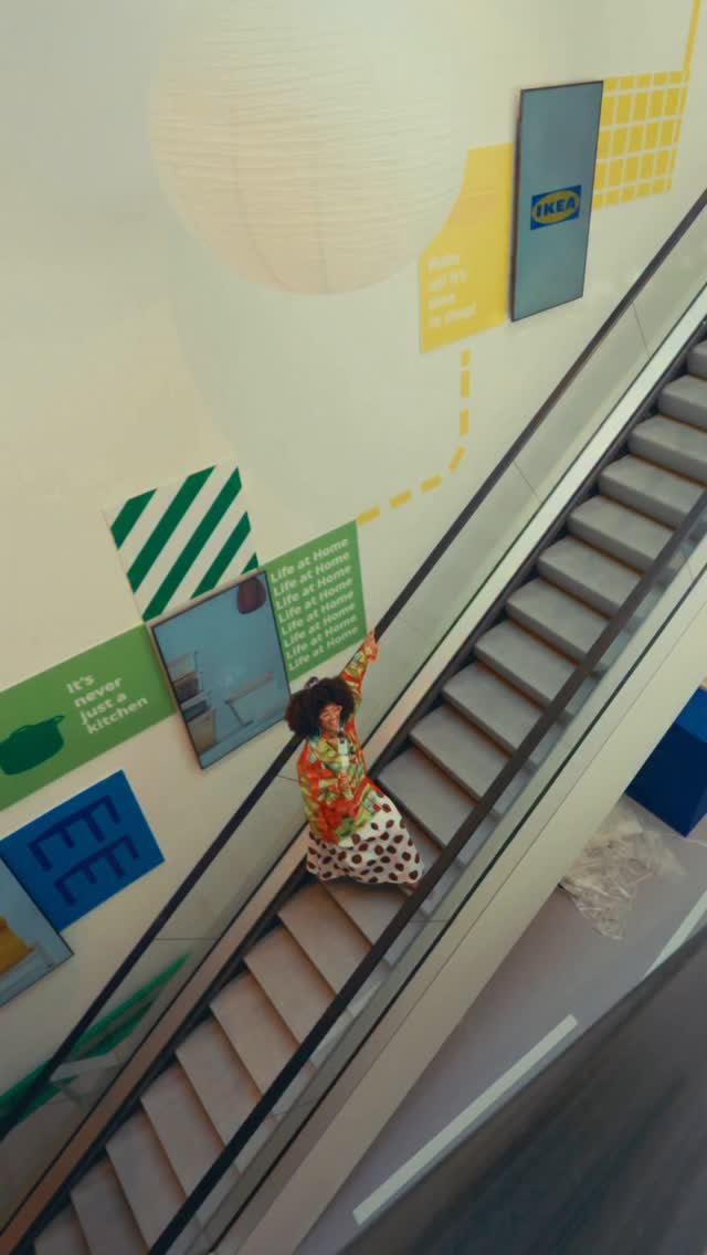 Instagram post by @alannanicolex for IKEA UK. Caption reads: AD | hello hello hellooooo!!!! @ikeauk is finally....