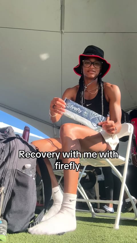 Instagram post by @kyaepps_13 for Firefly Recovery. Caption reads: [...] Recharge. Recover. Repeat with....