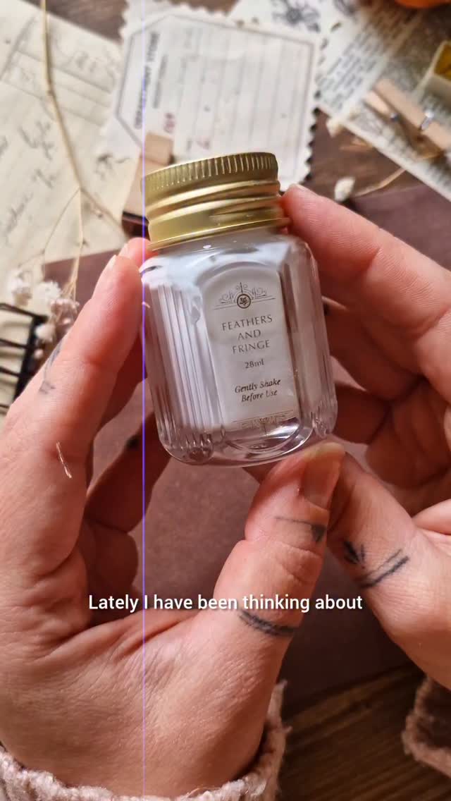 Instagram post by @inkypaperhouse for Ferris Wheel Press. Caption reads: Before I start my travels, I wanted to write a....